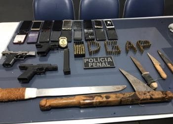 Forças policiais do Estado garantem rápido controle da ordem na Penitenciária Odenir Guimarães, após princípio de motim na unidade