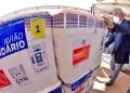Goiás recebe 211 mil vacinas, maior remessa contra Covid-19 destinada para primeira dose