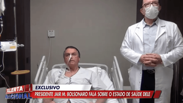 Presidente Jair Bolsonaro tem evolução clínica satisfatória, diz boletim médico