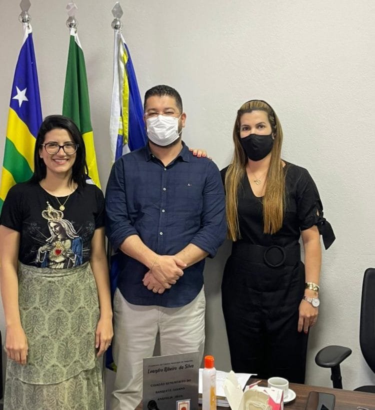 Vereadora Gabriela Rodart esteve em Anápolis nesta sexta-feira