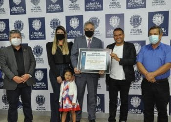 Câmara concede título de cidadão anapolino a Amaury Esberard