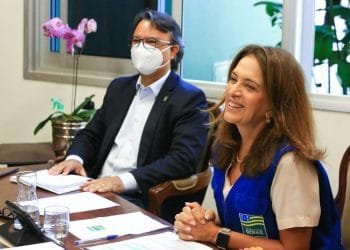 Gracinha Caiado apresenta detalhes do programa Mães de Goiás durante live com primeiras-damas