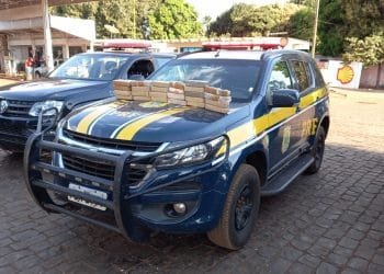 PRF e PM apreendem carga de droga avaliada em R$ 2,5 milhões na BR-452, em Itumbiara