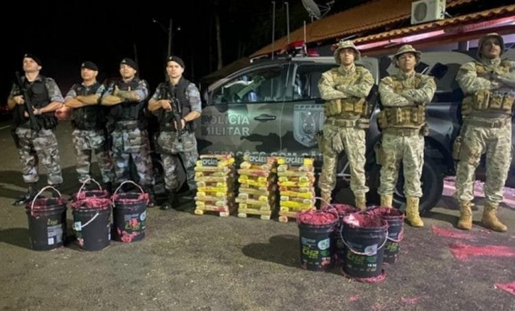 Polícia Militar faz 180 prisões em flagrante e apreende mais de 260 kg de drogas