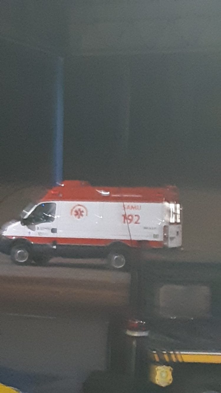 PRF persegue e prende homem que furtou ambulância