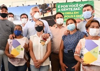 Em Anápolis, Caiado lança reconstrução da GO-330, e investimentos do Governo de Goiás na infraestrutura do município chegam a mais de R$ 47,4 milhões