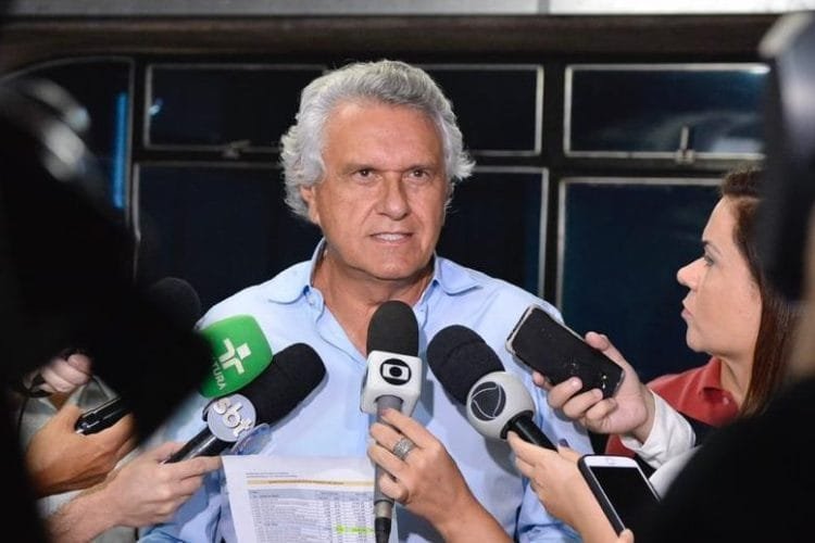 Em entrevista coletiva, Ronaldo Caiado apresenta projetos realizados pelo governo estadual em Anápolis