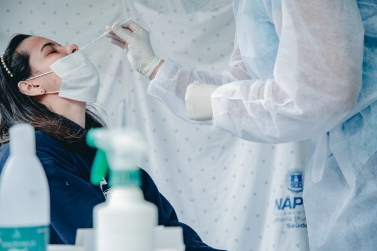 Anápolis realiza testagem de Covid-19 no Ginásio Internacional Newton de Faria