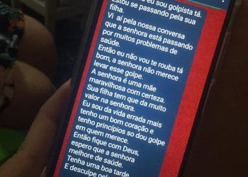 Golpista desiste de roubar idosa após descobrir seu problema de saúde