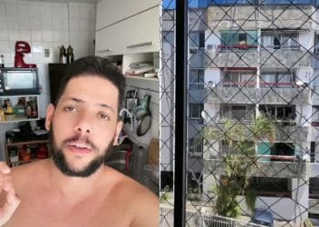 Jovem leva bronca de vizinha por andar de cueca em seu apartamento e post viraliza