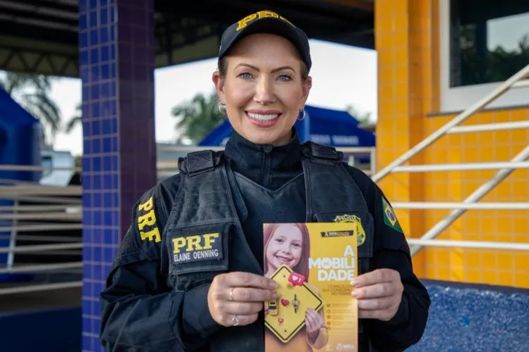 Alerta a motoristas profissionais e discussão da mobilidade urbana em Anápolis são destaque entre ações do Maio Amarelo