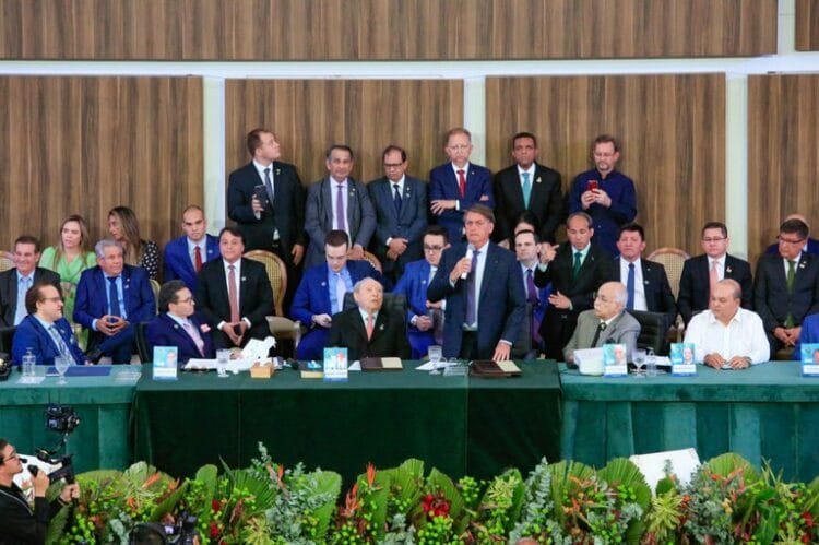 Presidente da República, Jair Bolsonaro, participa de convenção da Assembleia de Deus