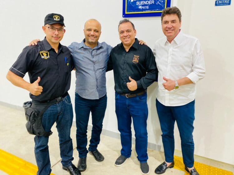 Policial Federal Suender candidato pelo PRTB declarou apoio ao Major Vitor Hugo e Wilder Morais