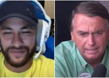 Neymar Jr. participa da “Super live pela liberdade” promovida por Bolsonaro