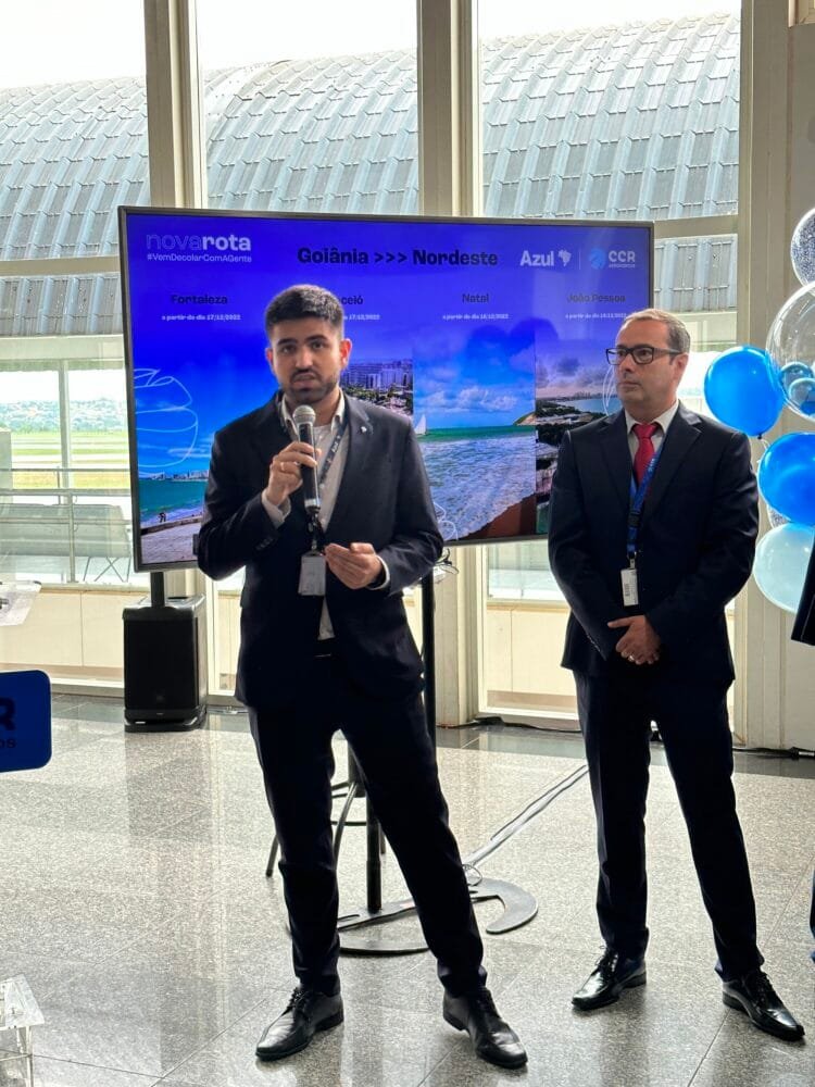 Azul terá voos diretos de Goiânia, em Goiás, para as cidades de Fortaleza, João Pessoa, Maceió e Natal