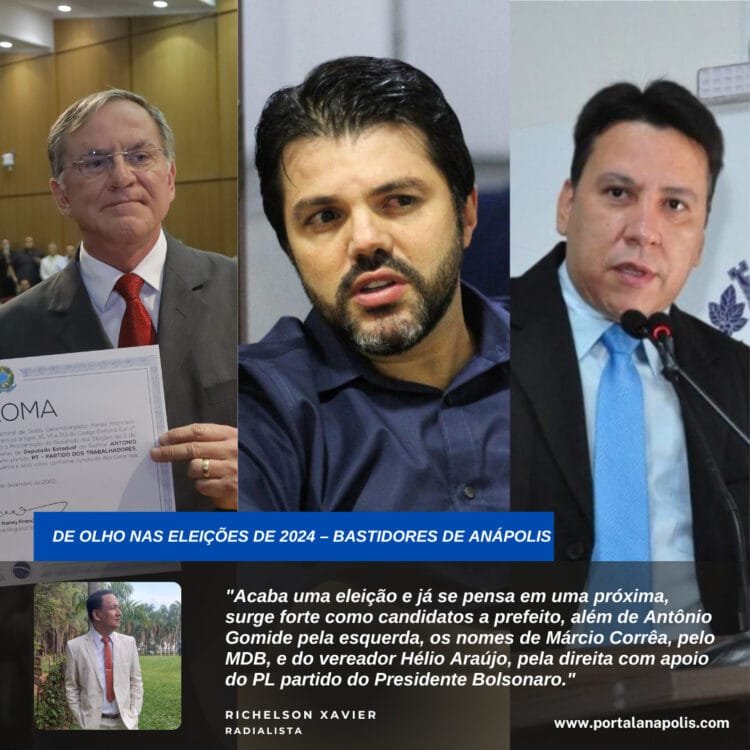 De olho nas eleições de 2024 – Bastidores de Anápolis