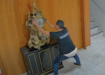 Polícia Federal prende homem que quebrou relógio de Dom João VI