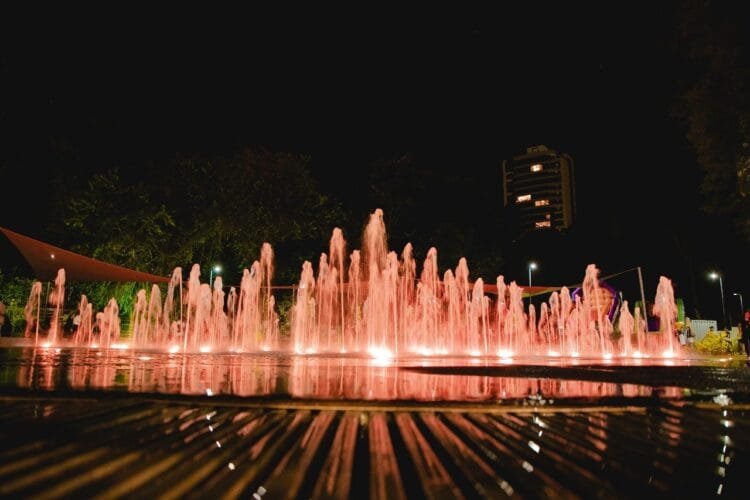 Prefeitura inaugura Novo cartão postal da cidade, Parque das Águas