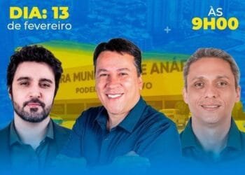 Pela Direita: Hélio Araújo recebe deputados Gustavo Gayer e Fred Rodrigues em Anápolis