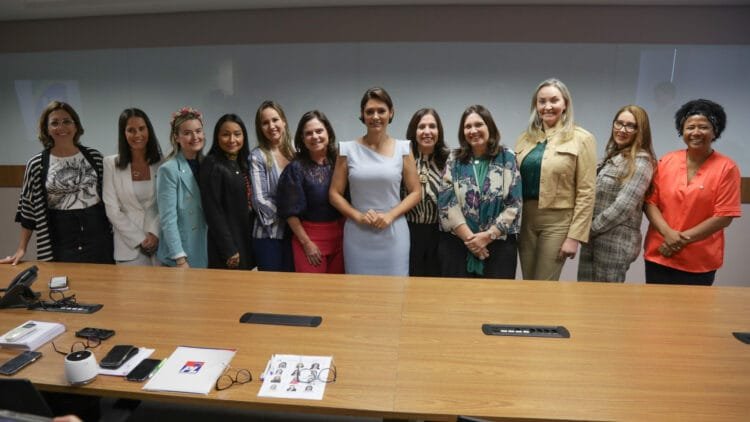 Michelle Bolsonaro assume a presidência do PL Mulher