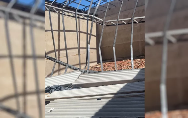 Trabalhadores caem de altura de 7 metros em obra de Anápolis e são levados ao hospital.