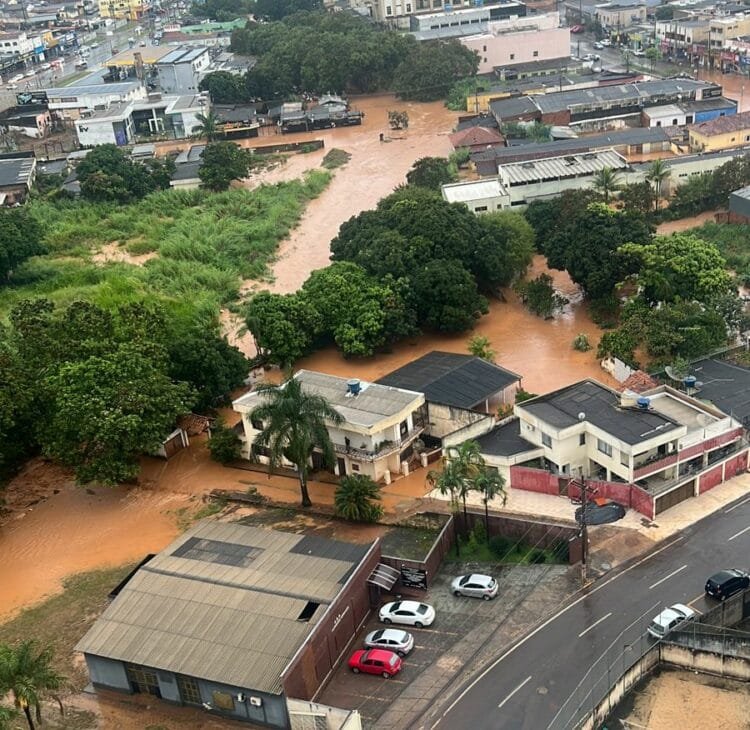 Alerta em Anápolis: chuva de 50mm em apenas meia hora