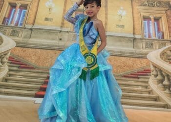 Luyara Angel de 7 anos, moradora de Aparecida vence o Miss Brasil em SP e agora Concorre ao Mundial