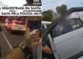 Vídeo mostra policiais militares de SP resgatando bebê de SC que estava desaparecido