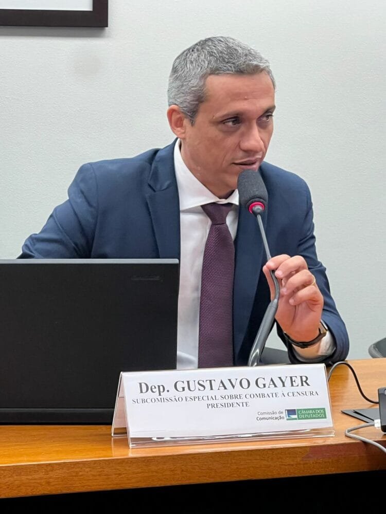 Subcomissão da Censura de autoria de Gustavo Gayer terá primeira reunião na Câmara dos Deputados