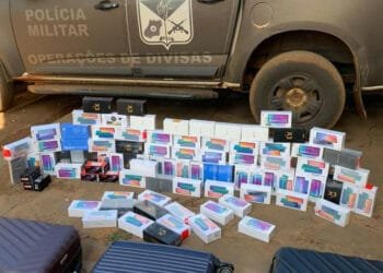 Grande quantidade de maconha é interceptada em operação conjunta entre PMGO e PMDF