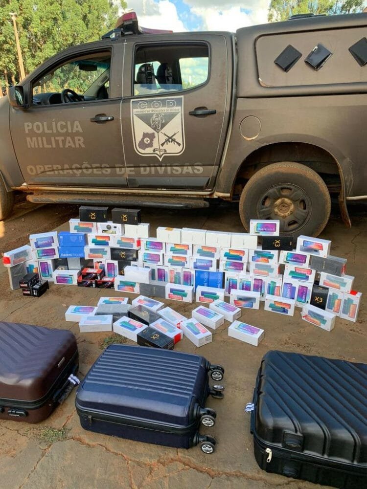 Grande quantidade de maconha é interceptada em operação conjunta entre PMGO e PMDF