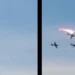 Vídeo chocante mostra colisão de aviões da Força Aérea e fatalidade na Colômbia