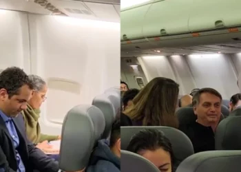 VÍDEO: Bolsonaro e Marina Silva no Mesmo Voo para a Capital