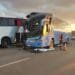 URGENTE: Acidente entre dois ônibus na BR-060, em Anápolis, mata uma pessoa e deixa dezenas de pessoas feridas