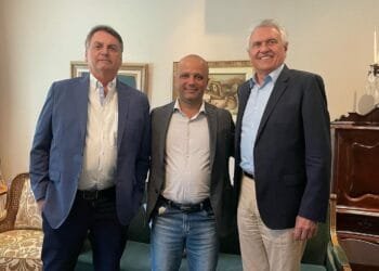 Bolsonaro define apoio ao Major Vitor Hugo para prefeito em Anápolis nas eleições do ano que vem