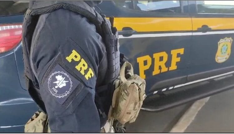 Flagrante na BR-060: Homem detido com 223 quilos de maconha