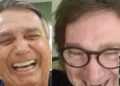 Presidente eleito da Argentina, Javier Milei, convida Bolsonaros para sua posse em conversa virtual