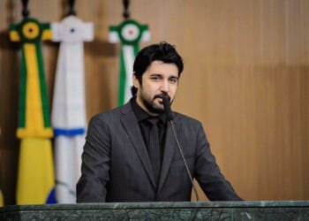 Manifestação contra a cassação do deputado Fred Rodrigues é organizada por apoiadores, nessa terça-feira na ALEGO