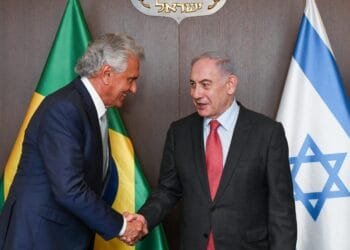 Governador Ronaldo Caiado se reúne com primeiro-ministro de Israel, Benjamin Netanyahu