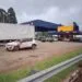 Pneus em mau estado: PRF apreende caminhão carregado com produtos químicos na BR-153 em Anápolis