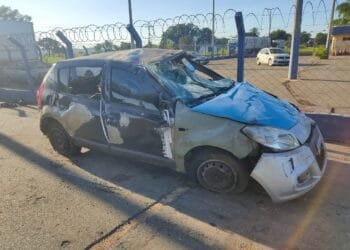 Acidente na BR-153 resulta em vítima fatal após capotamento