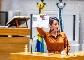 Gabriella Rangel alerta sobre ideologia nas salas de aula durante Audiência Pública em Brasília