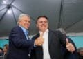 Jair Bolsonaro e Ronaldo Caiado unem forças em eventos políticos em Goiânia