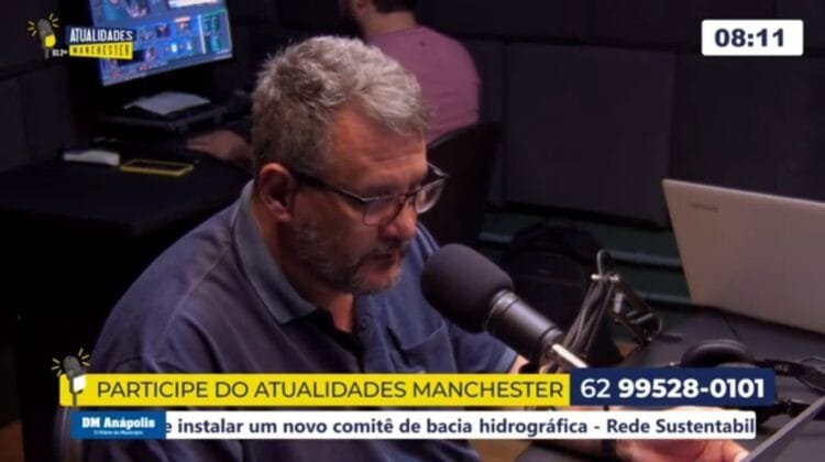 Radialista Lucivan Machado critica Câmara Municipal de Anápolis por encerrar sessões por falta de quórum