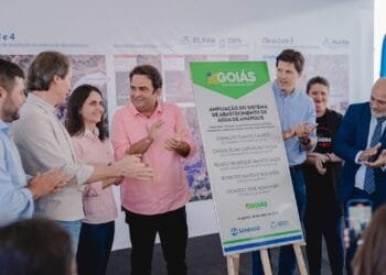 Anápolis celebra ampliação do sistema de abastecimento de água com investimento de R$ 41,3 milhões