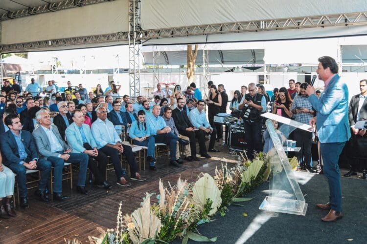 Autor de vários projetos que beneficiam o agronegócio, Wilder Morais participa da abertura oficial da Pecuária de Goiânia