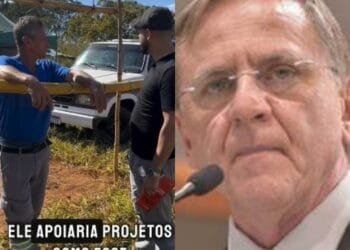 “Antônio Gomide recebe apoio de acampados do MST” denúncia influenciador