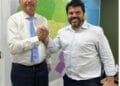Márcio Corrêa e Bolsonaro juntos em Anápolis para lançamento de pré-candidatura