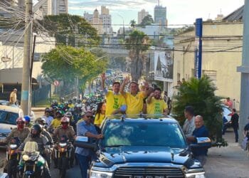 Bolsonaro e Wilder fazem lançamento de Márcio Corrêa como pré-candidato a prefeito de Anápolis