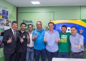 Wilder Morais e Bolsonaro definem estratégias para fortalecer o PL em Goiás